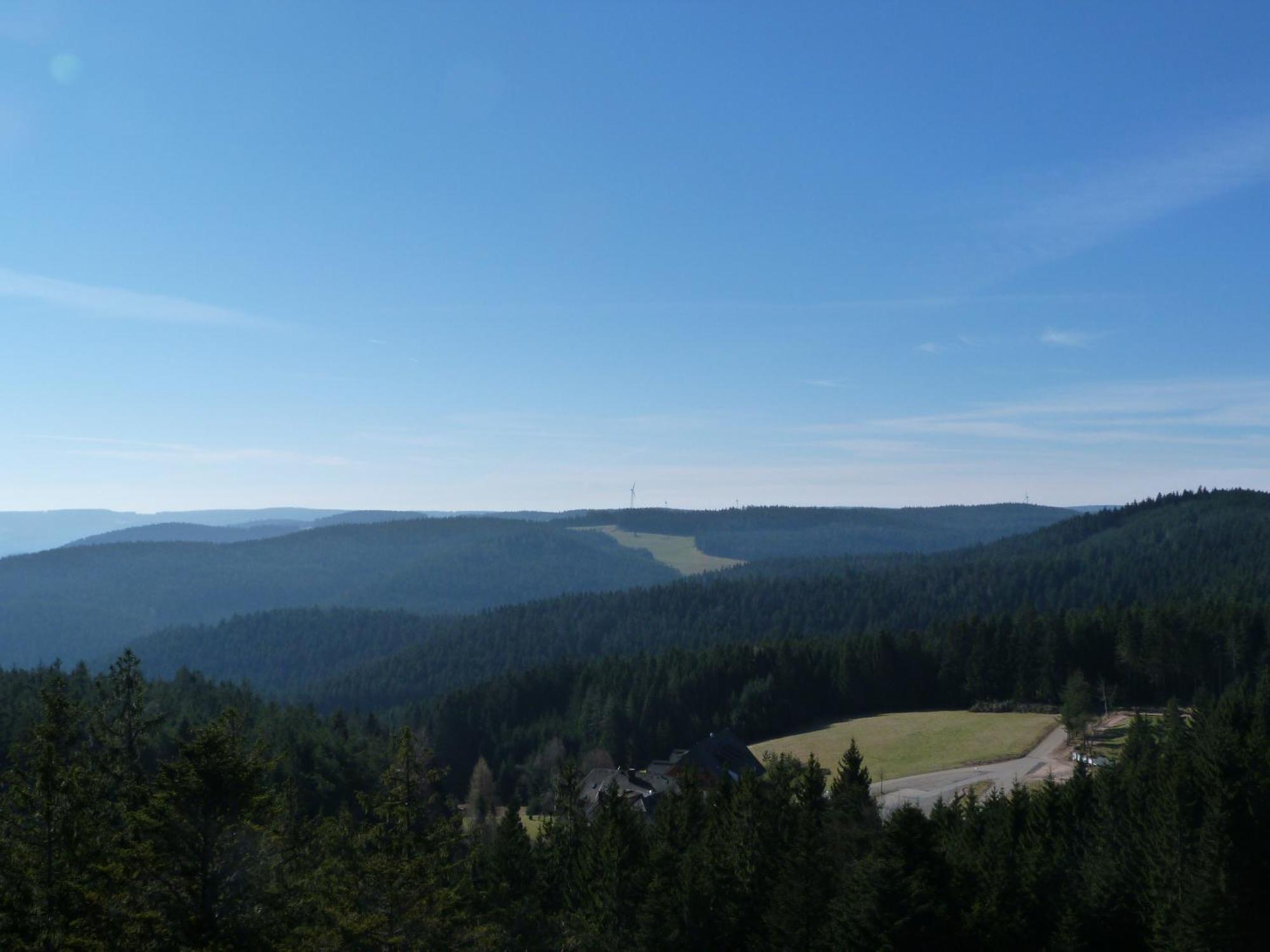 Hotel Schoene Aussicht Hornberg Exterior foto